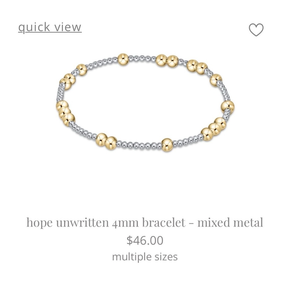 Enewton Hope Unwritten Bracelet